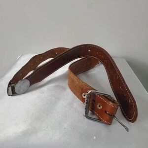 Vintage Cowboy Style Leather Belt